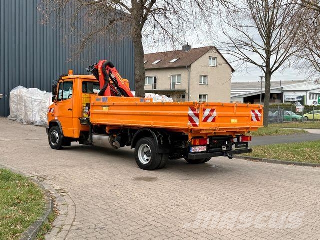 Mercedes-Benz VARIO 818D - 64 Tkm - Kipper - Kran - 1. Hand Kipper