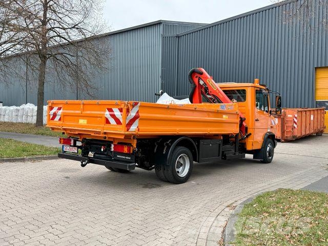 Mercedes-Benz VARIO 818D - 64 Tkm - Kipper - Kran - 1. Hand Kipper