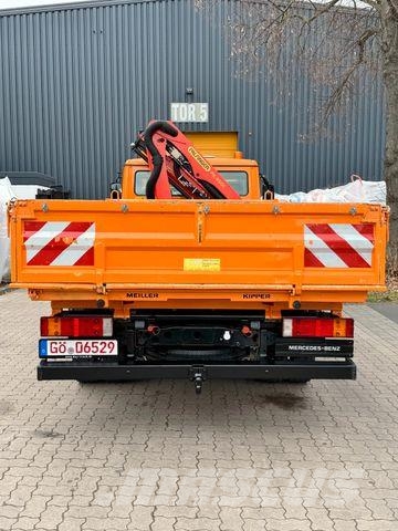 Mercedes-Benz VARIO 818D - 64 Tkm - Kipper - Kran - 1. Hand Kipper