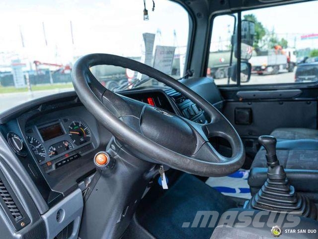 Mercedes-Benz Zetros 1833 4x4 chassis frame camper شاحنات بمقصورة وهيكل