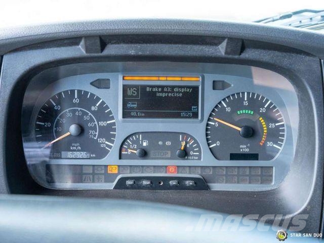 Mercedes-Benz Zetros 1833 4x4 chassis frame camper شاحنات بمقصورة وهيكل