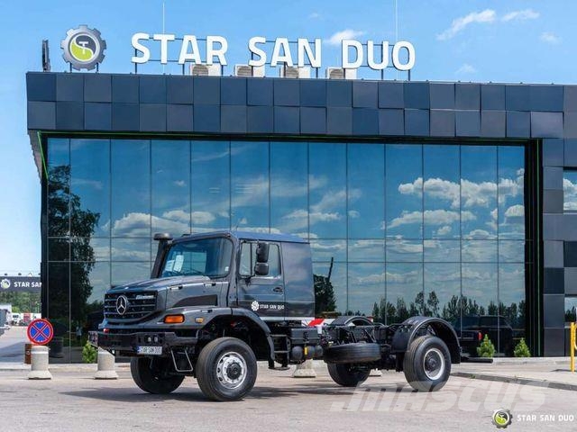 Mercedes-Benz Zetros 1833 4x4 chassis frame camper شاحنات بمقصورة وهيكل