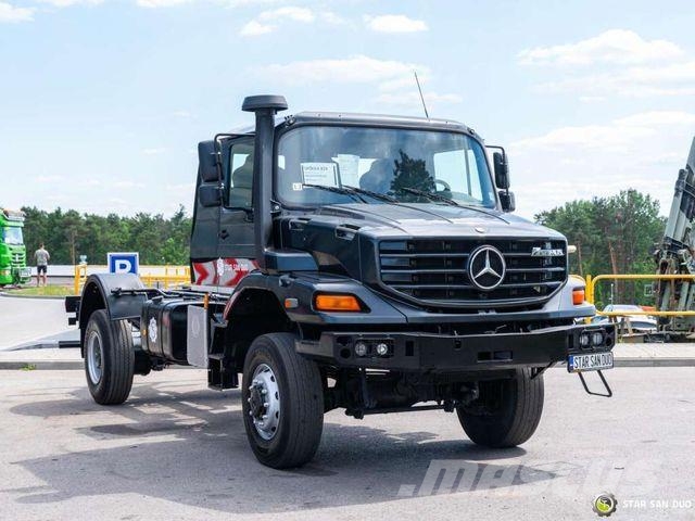 Mercedes-Benz Zetros 1833 4x4 chassis frame camper شاحنات بمقصورة وهيكل