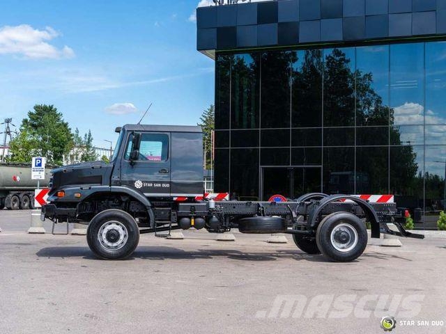 Mercedes-Benz Zetros 1833 4x4 chassis frame camper شاحنات بمقصورة وهيكل