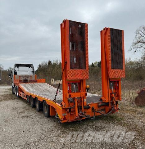 Meusburger MTS 3 - 45 T - 1. Hand 低平板半挂车
