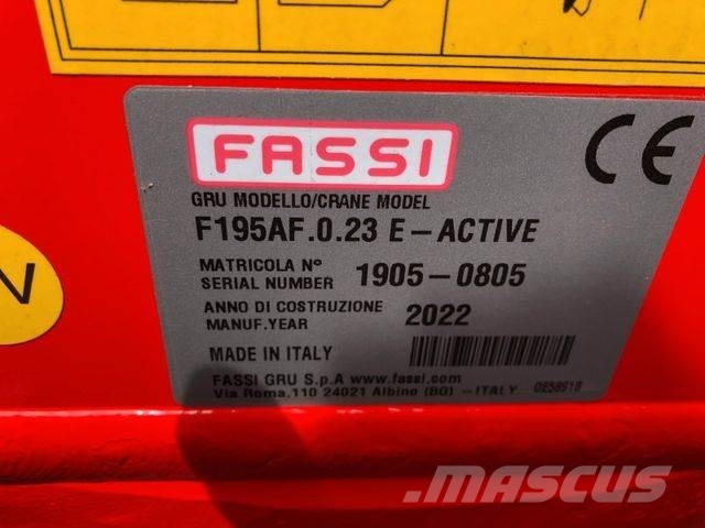 MIT KRAN FASSI F195AF.0.23 Ostale poluprikolice