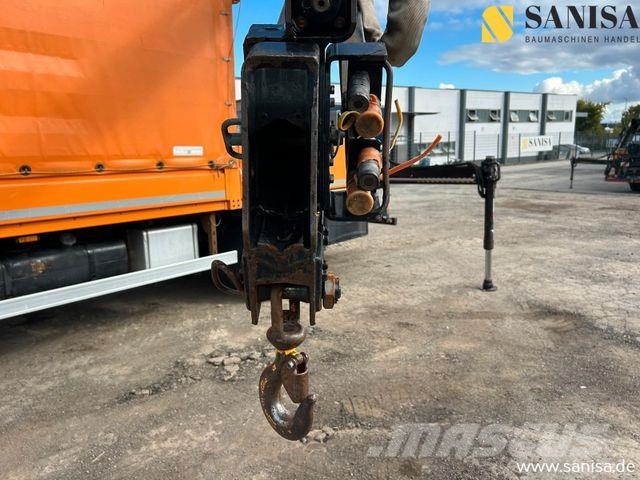 Mitsubishi Fuso Canter 6C18/Kran HIAB/4x4 Allrad/Klima Schuifzeilopbouw