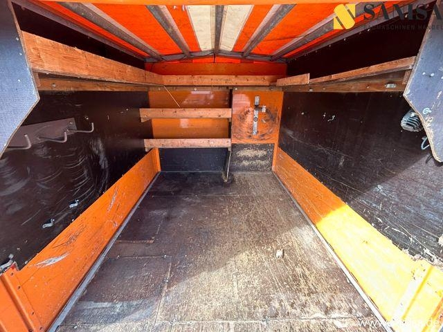 Mitsubishi Fuso Canter 6C18/Kran HIAB/4x4 Allrad/Klima Schuifzeilopbouw