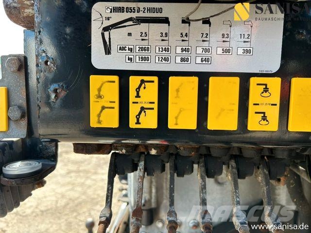Mitsubishi Fuso Canter 6C18/Kran HIAB/4x4 Allrad/Klima Schuifzeilopbouw