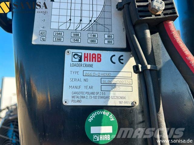 Mitsubishi Fuso Canter 6C18/Kran HIAB/4x4 Allrad/Klimai Tovornjaki s ponjavo