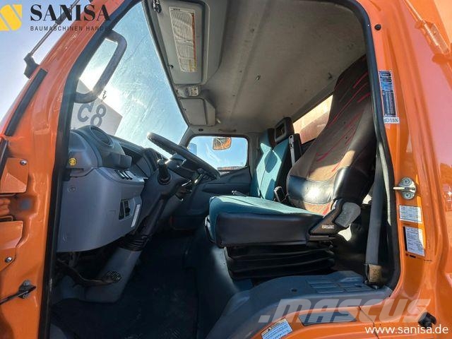 Mitsubishi Fuso Canter 6C18/Kran HIAB/4x4 Allrad/Klimai Tovornjaki s ponjavo
