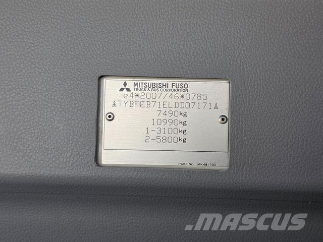 Mitsubishi Fuso Canter 7C18 4x2 Unsinn SH-5/3700 Funk AHK Kotalni prekucni tovornjaki
