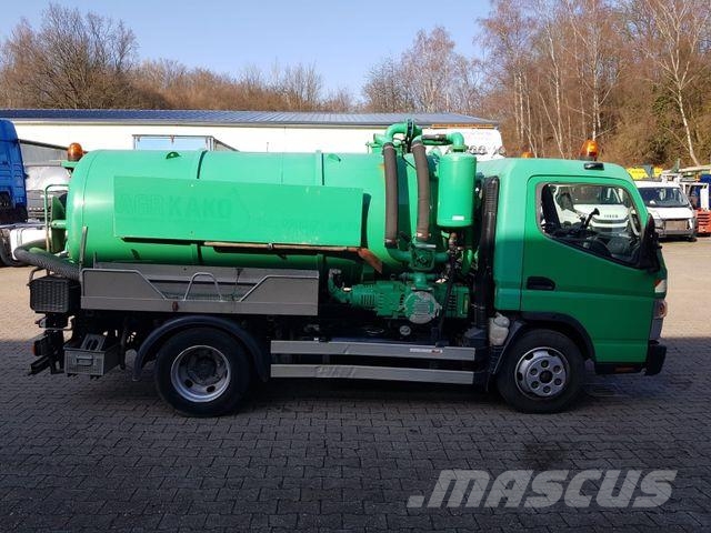 Mitsubishi Fuso Canter, Saugwagen, Euro 6, neue Inspektion Vaakumautod