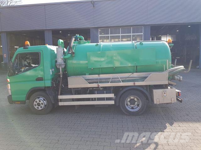 Mitsubishi Fuso Canter, Saugwagen, Euro 6, neue Inspektion Vaakumautod