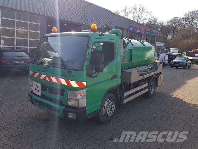 Mitsubishi Fuso Canter, Saugwagen, Euro 6, neue Inspektion Vaakumautod