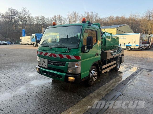 Mitsubishi Fuso Canter, Saugwagen, Euro 6, neue Inspektion Vaakumautod