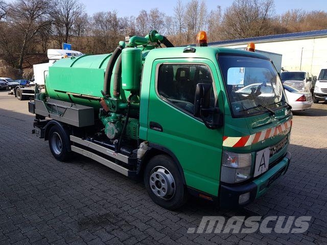 Mitsubishi Fuso Canter, Saugwagen, Euro 6, neue Inspektion Vaakumautod