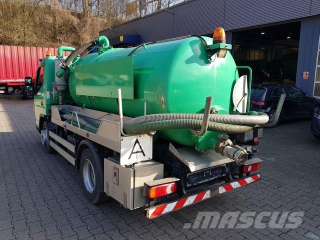 Mitsubishi Fuso Canter, Saugwagen, Euro 6, neue Inspektion Vaakumautod