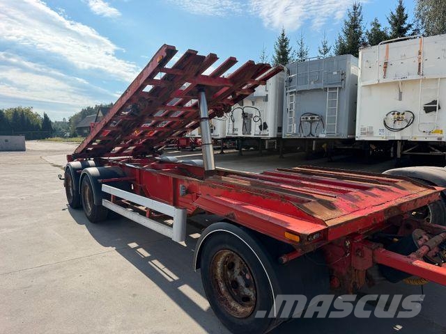 MJS Roll-off trailer Tipper 2012 year Prikolice podvozja