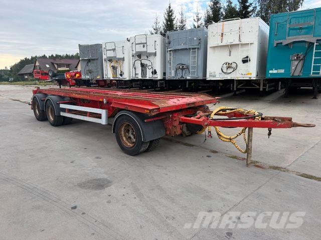 MJS Roll-off trailer Tipper 2012 year Prikolice podvozja