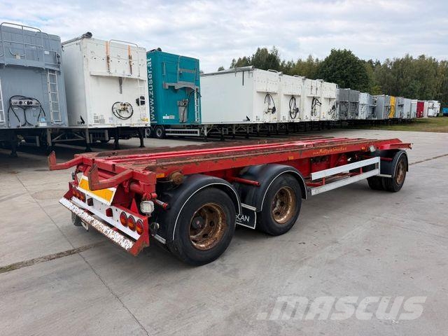 MJS Roll-off trailer Tipper 2012 year Prikolice podvozja