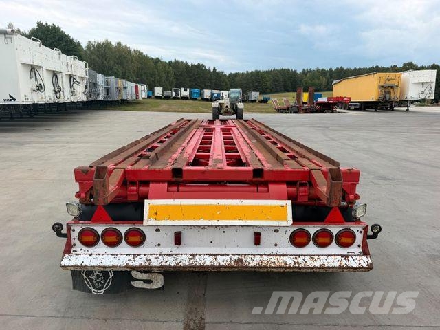 MJS Roll-off trailer Tipper 2012 year Prikolice podvozja