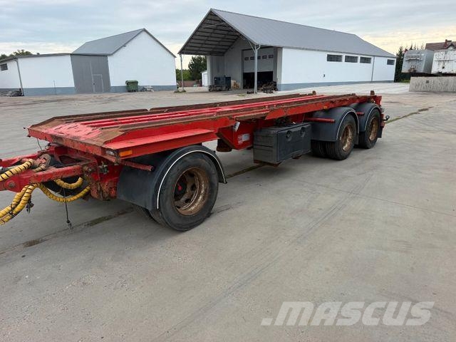 MJS Roll-off trailer Tipper 2012 year Prikolice podvozja