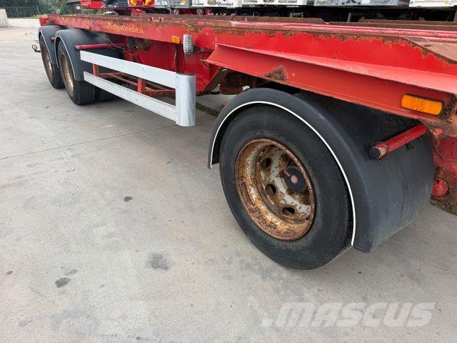 MJS Roll-off trailer Tipper 2012 year Prikolice podvozja