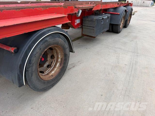 MJS Roll-off trailer Tipper 2012 year Prikolice podvozja