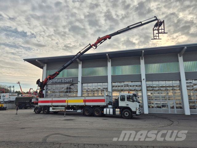 MOL CY NV 1214/20T/37 Palfinger PK44002 نصف مقطورات مسطحة / مفصلية الجوانب