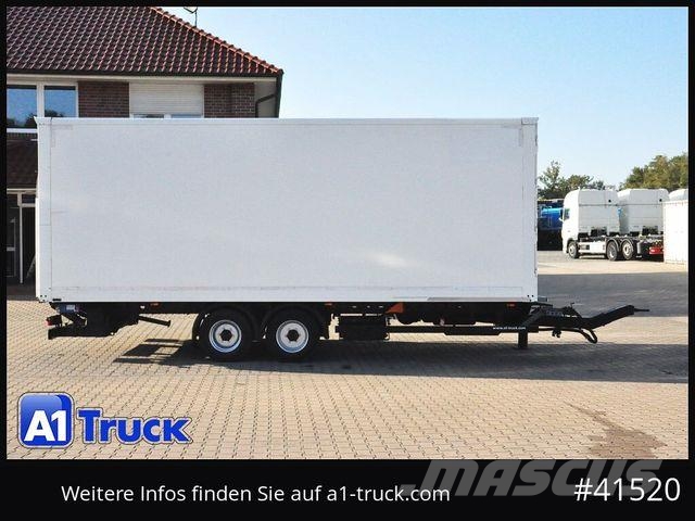 Möslein Koffer, LBW, Tandem, durchladbar L 7m. ボックスボディートレーラー
