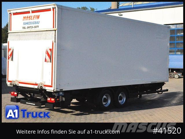 Möslein Koffer, LBW, Tandem, durchladbar L 7m. ボックスボディートレーラー