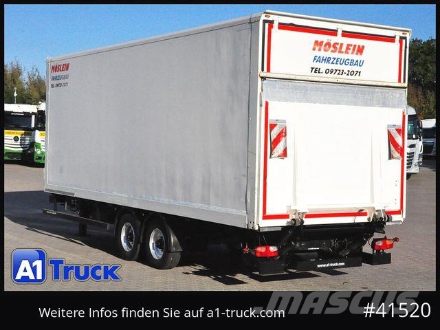 Möslein Koffer, LBW, Tandem, durchladbar L 7m. ボックスボディートレーラー