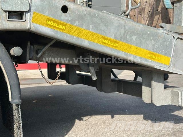 Möslein TA 4 4.Achs Tieflader SAF RAMPEN *WIE NEU* Plataformas bajas