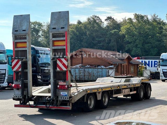 Möslein TA 4 4.Achs Tieflader SAF RAMPEN *WIE NEU* Plataformas bajas