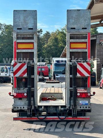Möslein TA 4 4.Achs Tieflader SAF RAMPEN *WIE NEU* Plataformas bajas