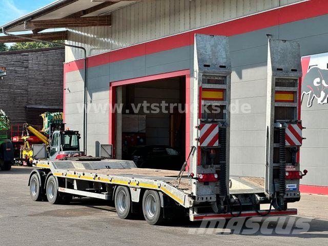 Möslein TA 4 4.Achs Tieflader SAF RAMPEN *WIE NEU* Plataformas bajas
