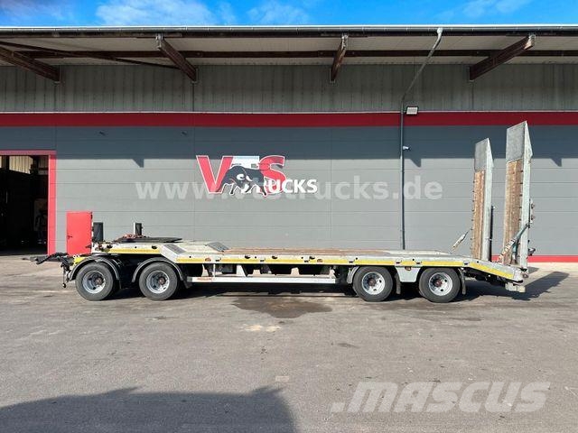 Möslein TA 4 4.Achs Tieflader SAF RAMPEN *WIE NEU* Plataformas bajas