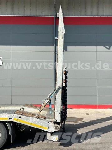 Möslein TA 4 4.Achs Tieflader SAF RAMPEN *WIE NEU* Plataformas bajas