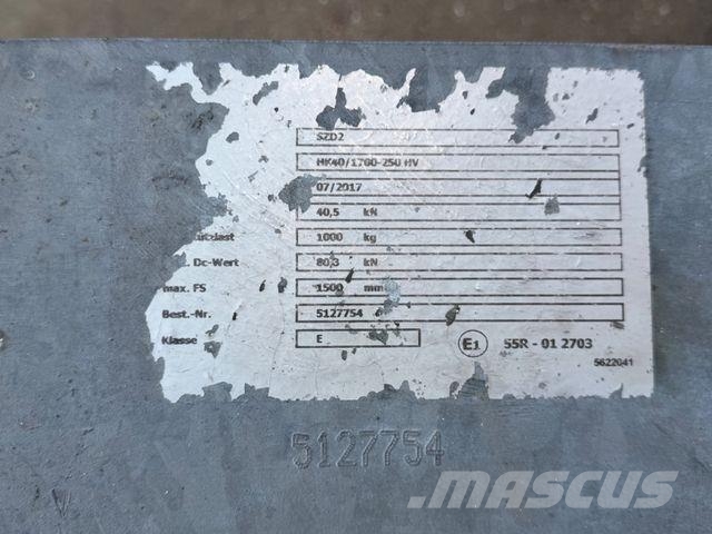 Möslein TKO 105 D Möbelkoffer, Filz, 7.2m, Türen, TOP! Skåpsläp
