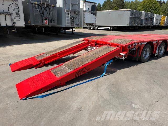 MTDK Low Loader 4-axles Extendable 58000 kg Žemo iškrovimo puspriekabės