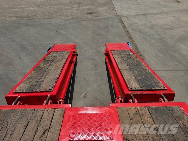 MTDK Low Loader 4-axles Extendable 58000 kg Žemo iškrovimo puspriekabės