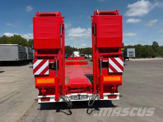 MTDK Low Loader 4-axles Extendable 58000 kg Žemo iškrovimo puspriekabės