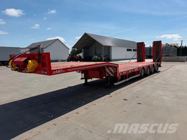 MTDK Low Loader 4-axles Extendable 58000 kg Žemo iškrovimo puspriekabės