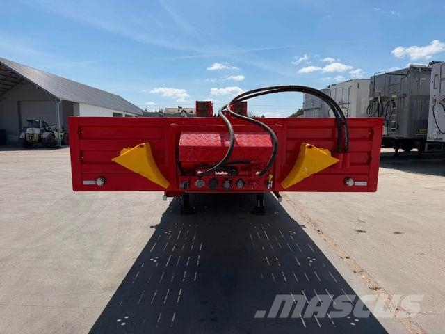 MTDK Low Loader 4-axles Extendable 58000 kg Žemo iškrovimo puspriekabės