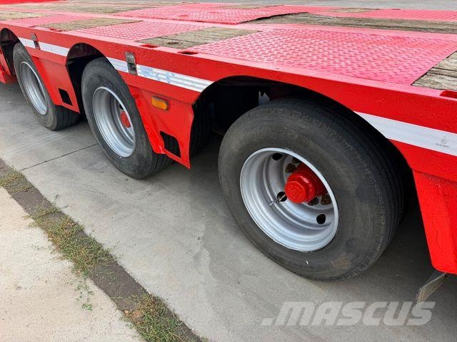 MTDK Low Loader Hydraulic Ramps 2010 year Semirremolques de carga baja