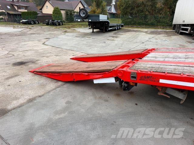 MTDK Low Loader/ Hydraulic ramps- Mélybölcsős félpótkocsik
