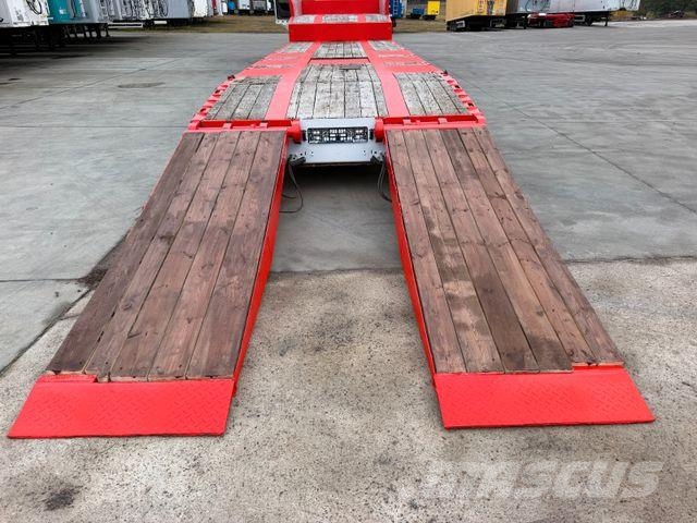 MTDK Low Loader/ Hydraulic ramps- Mélybölcsős félpótkocsik
