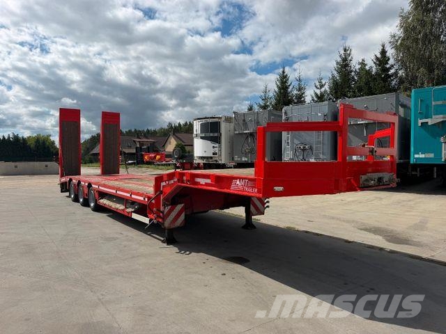 MTDK Low Loader Hydraulic Ramps 2010 year Semirremolques de carga baja