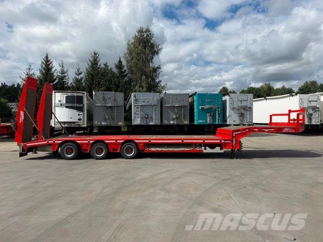 MTDK Low Loader Hydraulic Ramps 2010 year Semirremolques de carga baja